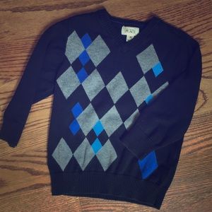 Boys 3T Argyle Sweater